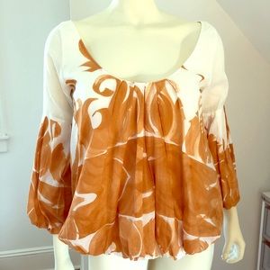 Liakes top with fabulous sleeve details